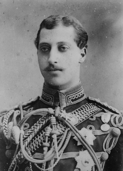Prinz Albert Victor, Herzog von Clarence und Avondale, 1885 von English Photographer
